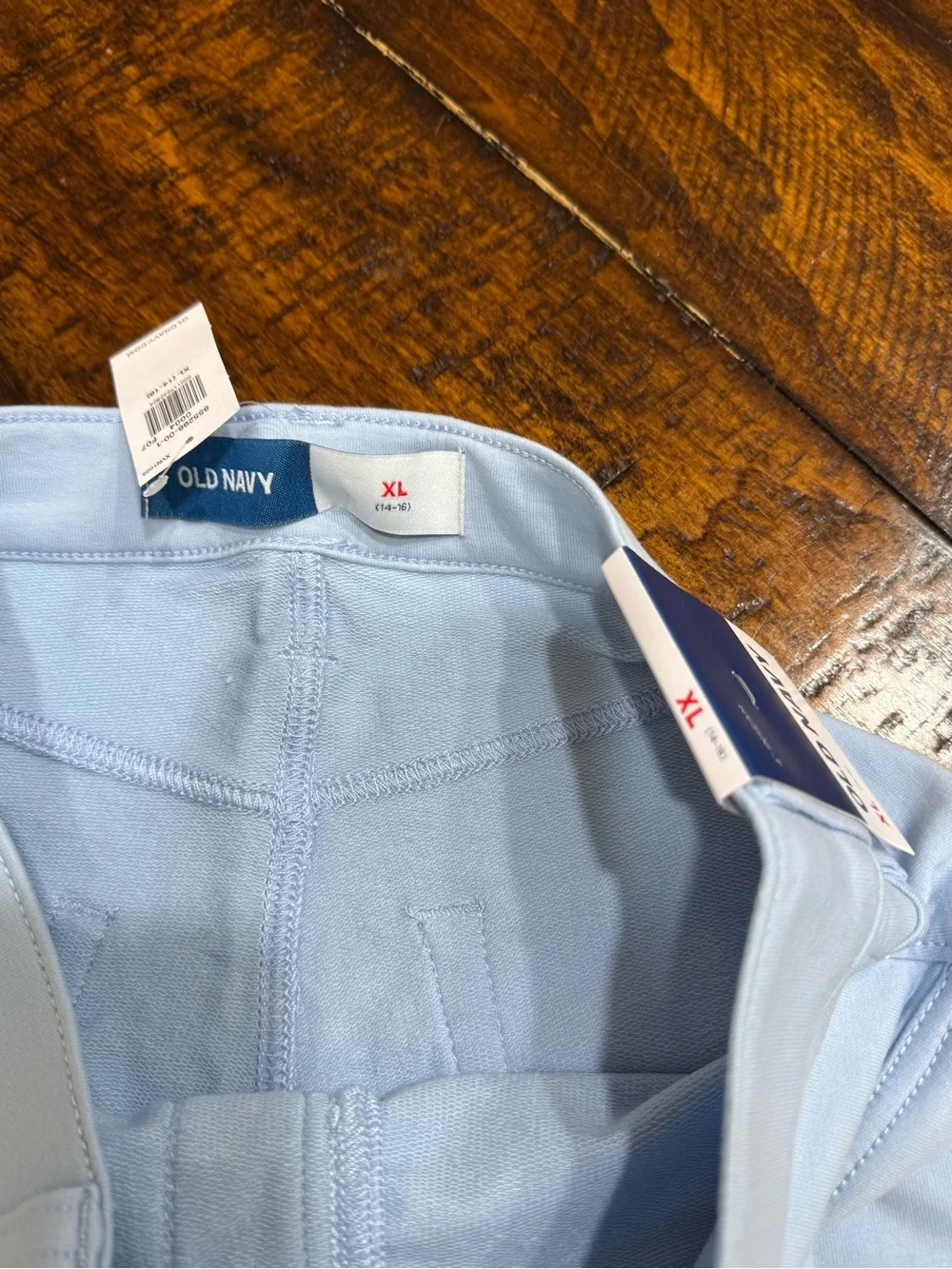 Old Navy Light Blue Girls' Cuffed Shorts